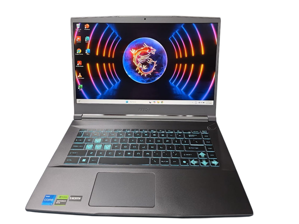 Laptop Msi Thin 15 Core I5 Rtx 4050 32gb Ram  1tb + 512 Ssd