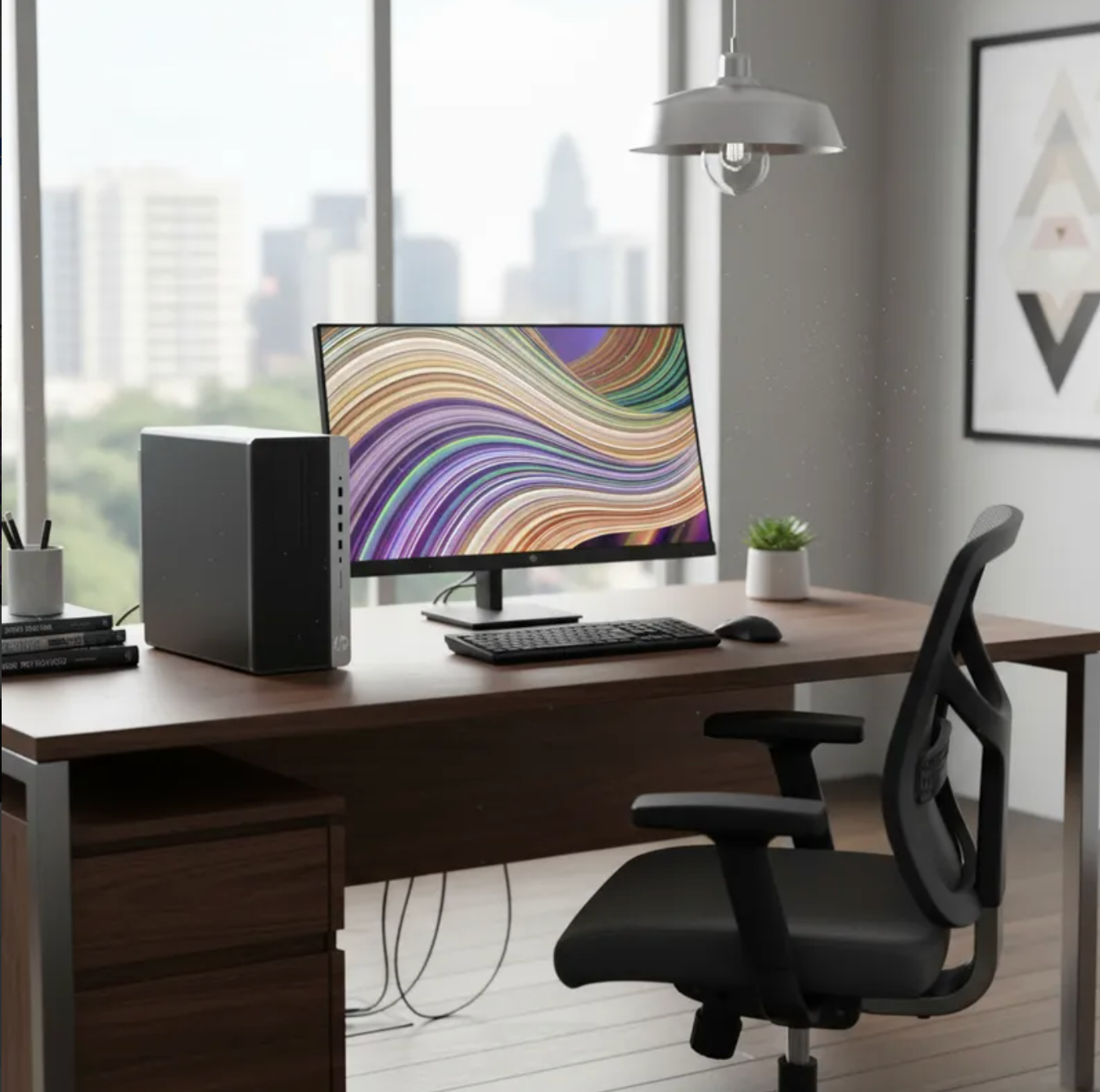 CPU HP ProDesk 600 G5| 16 GB RAM | 512GB | Monitor 27"