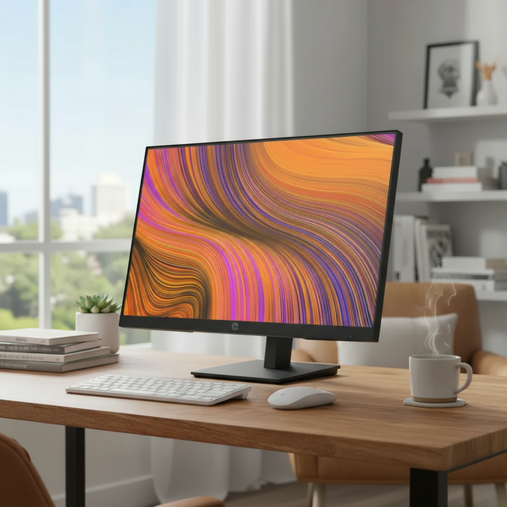 Monitor HP P27 G4 | 27" Full HD | Base Giratoria