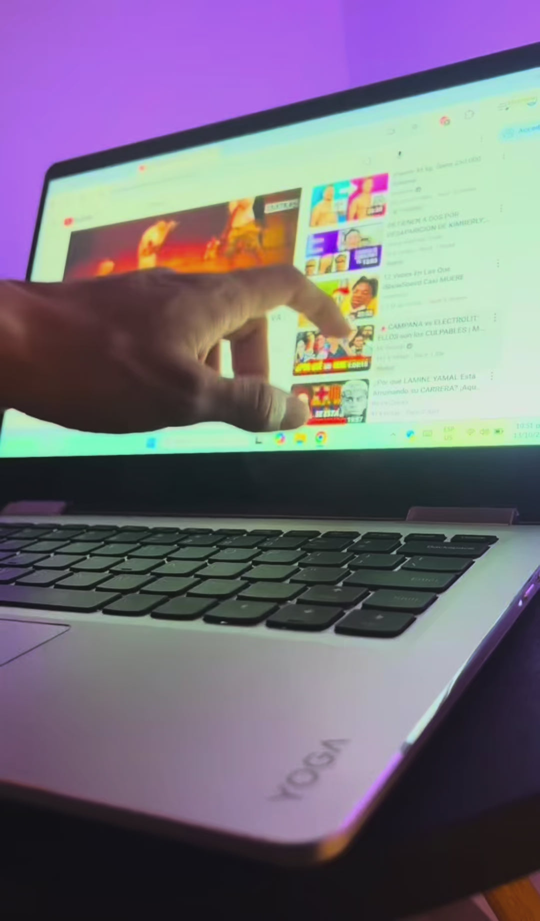 Laptop Lenovo Yoga 360° 2 en 1